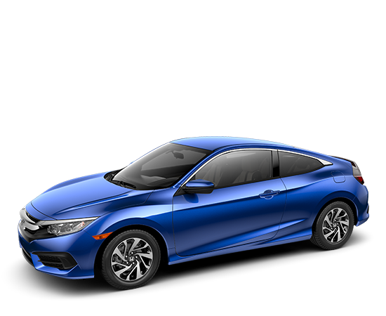 2018 Civic Coupe Aegean Blue Metallic LX
